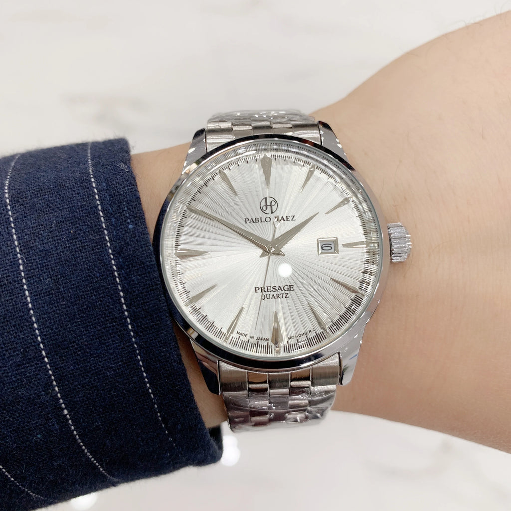 Elynico Pure Steel Elite Watch — Luxury Design, Precision Performance