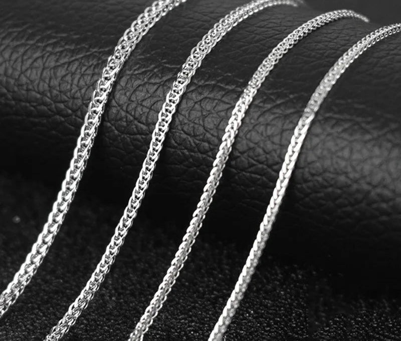 Minimalist Sterling Silver Necklace | Unisex Design, Refined by Elynico