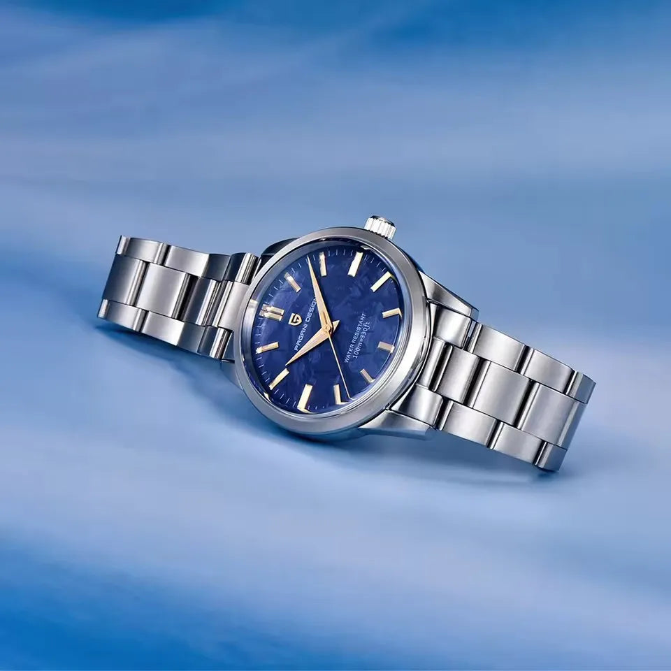 Elynico™ Pagani 40mm Sapphire Quartz Watch – Meteorite Edition