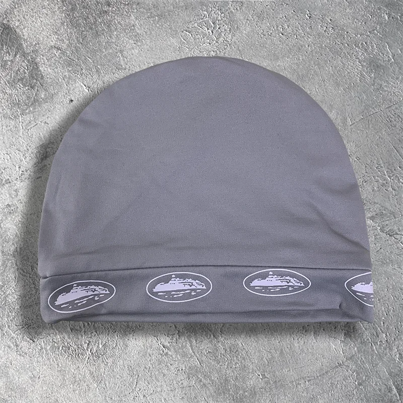 ELYNICO Retro Hip Hop Double-Layer Letter Print Cap – Beanie Unissex Estiloso