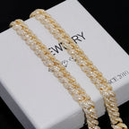 Elynico 10mm Iced Cuban Chain – Hip Hop Luxury Chain for Men & Women